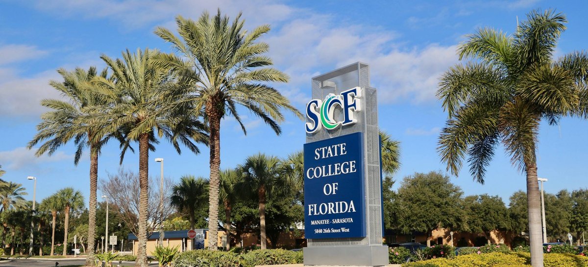 picture of Front Sign for SCF Manatee-Sarasota Campus